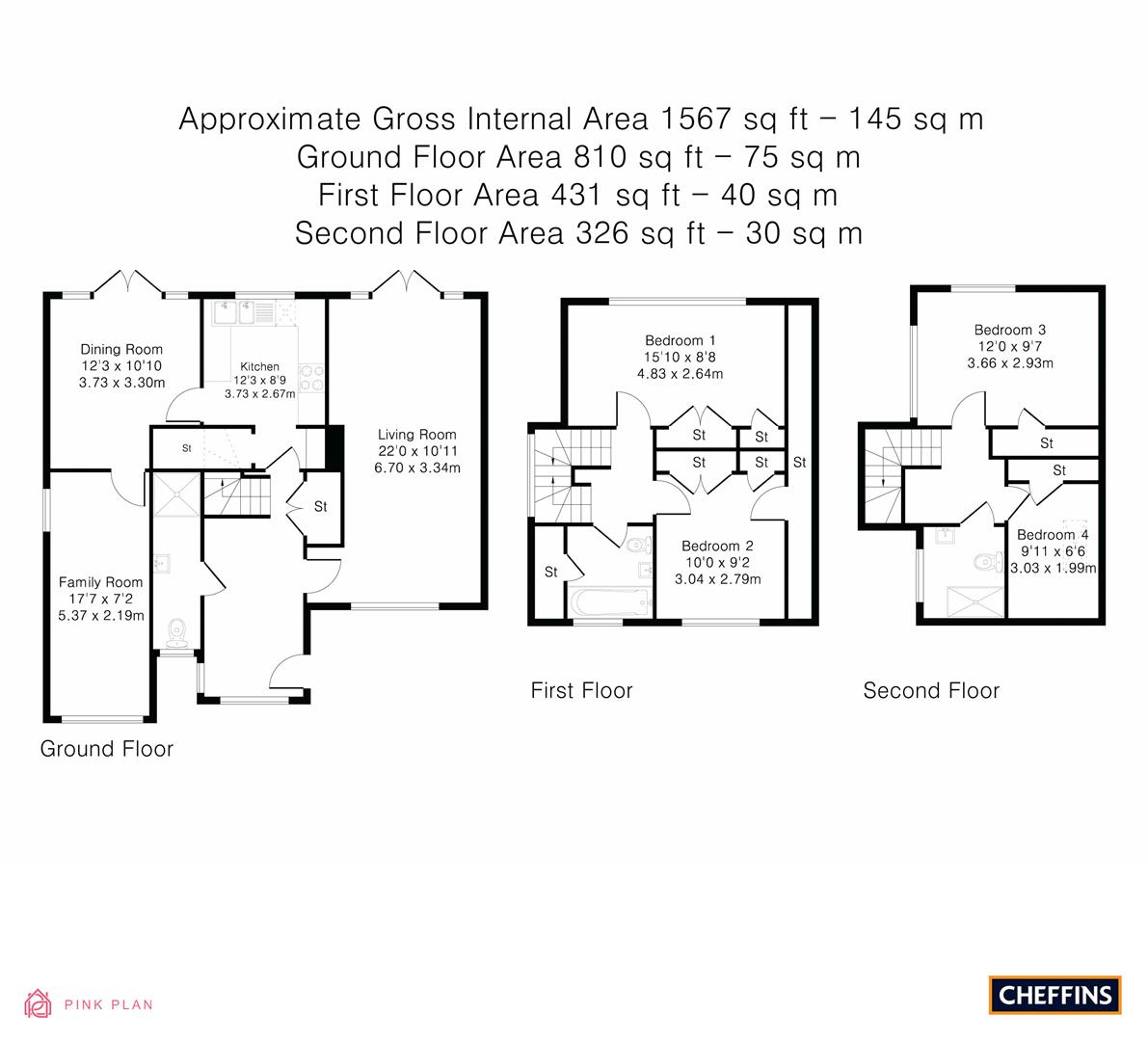 4 Bedroom for sale in Cambridge Cheffins Cambridge Sales